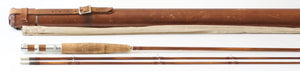 Orvis Wes Jordan 8'6 8wt Bamboo Rod with Leather Tube