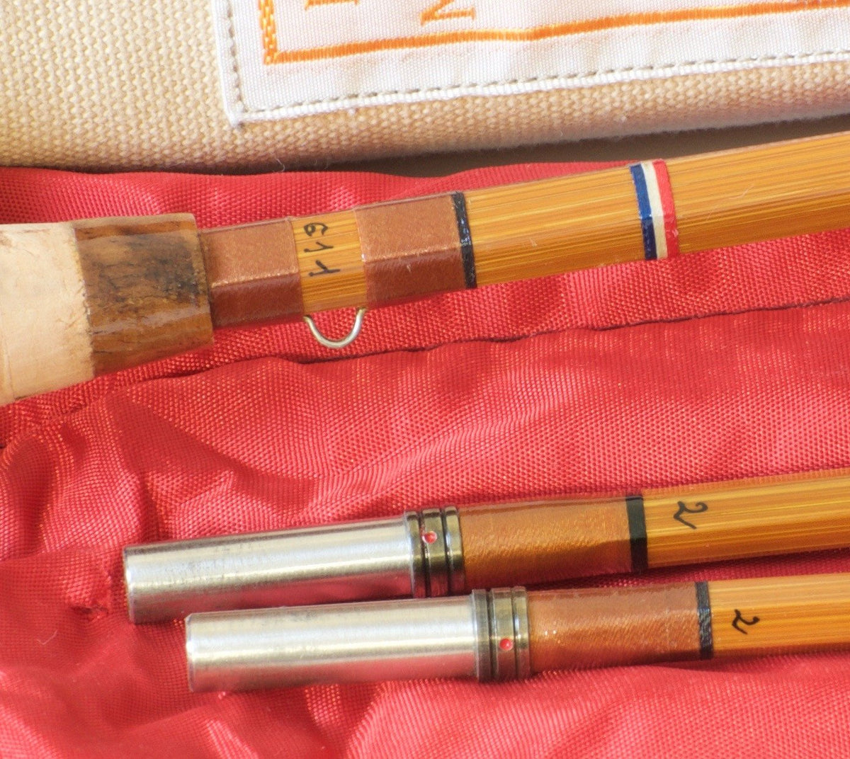 Pezon et Michel PPP "Parabolic Royale Super" Bamboo Rod 8'3 2/1 5wt