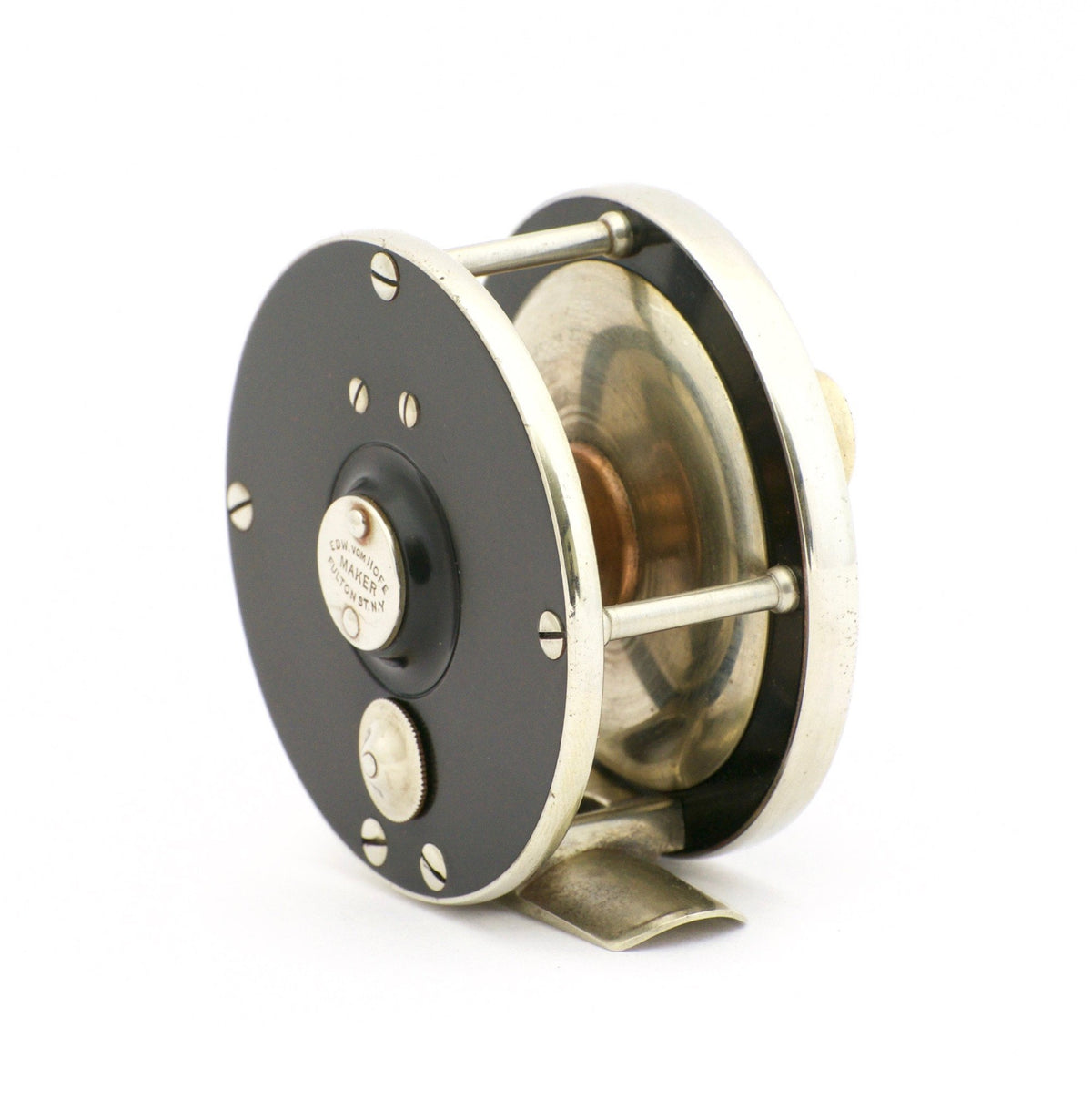 Edward Vom Hofe Model 355 Peerless Fly Reel - rare size 3 1/2 