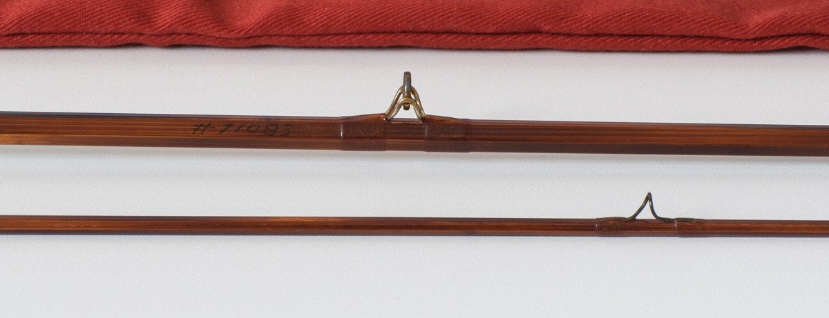 Bob Summers Model 735 Bamboo Rod 7'3" 2/1 #4/5 - rod sections with wraps and hardware
