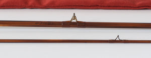 Bob Summers Model 735 Bamboo Rod 7'3" 2/1 #4/5 - rod sections with wraps and hardware