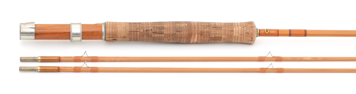 R.L. Winston Bamboo Rod 7' 2/2 #4 - maker signature and rod markings