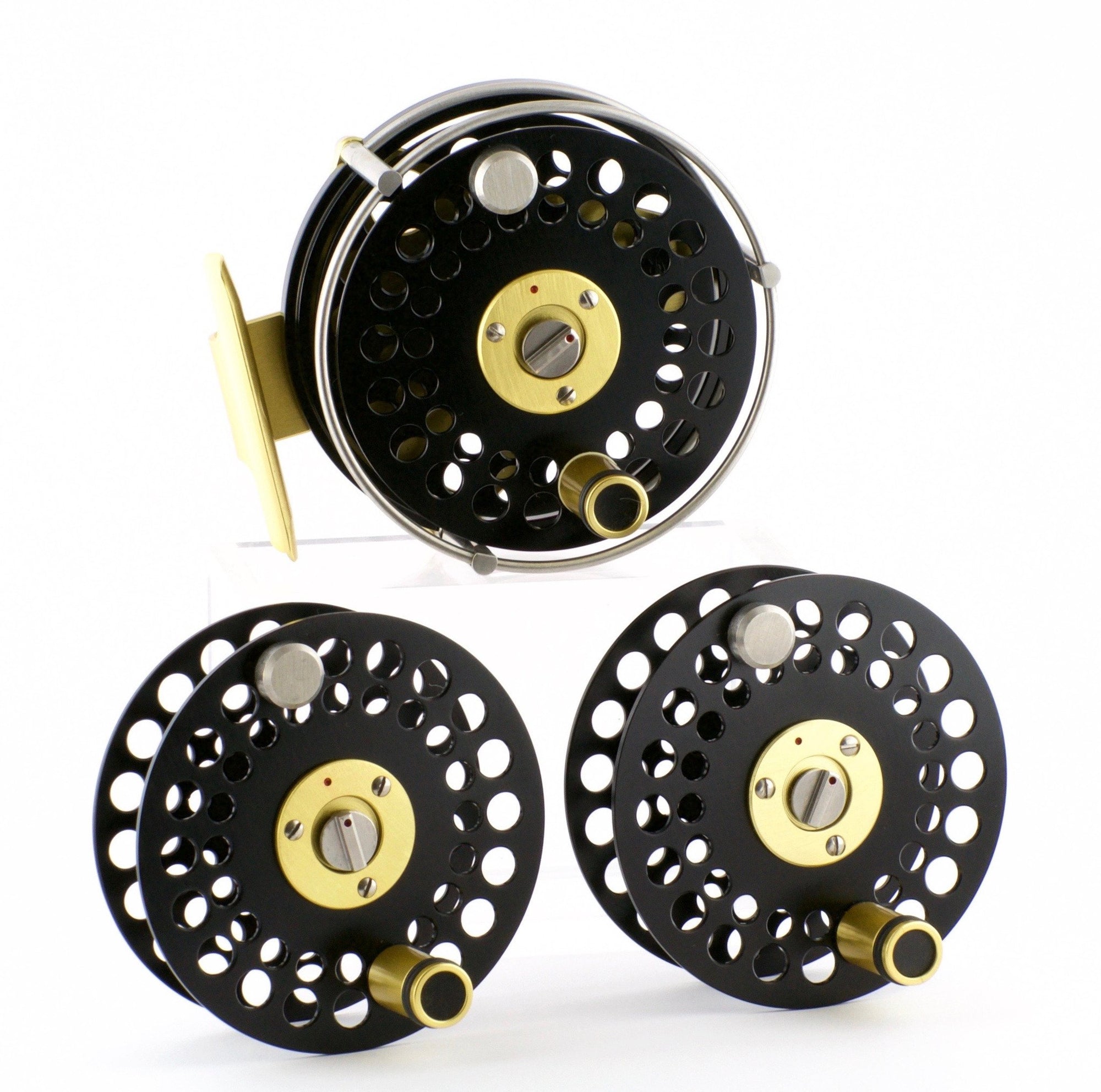 Ari 't Hart F3 Lake Taupo fly reel and two spare spools