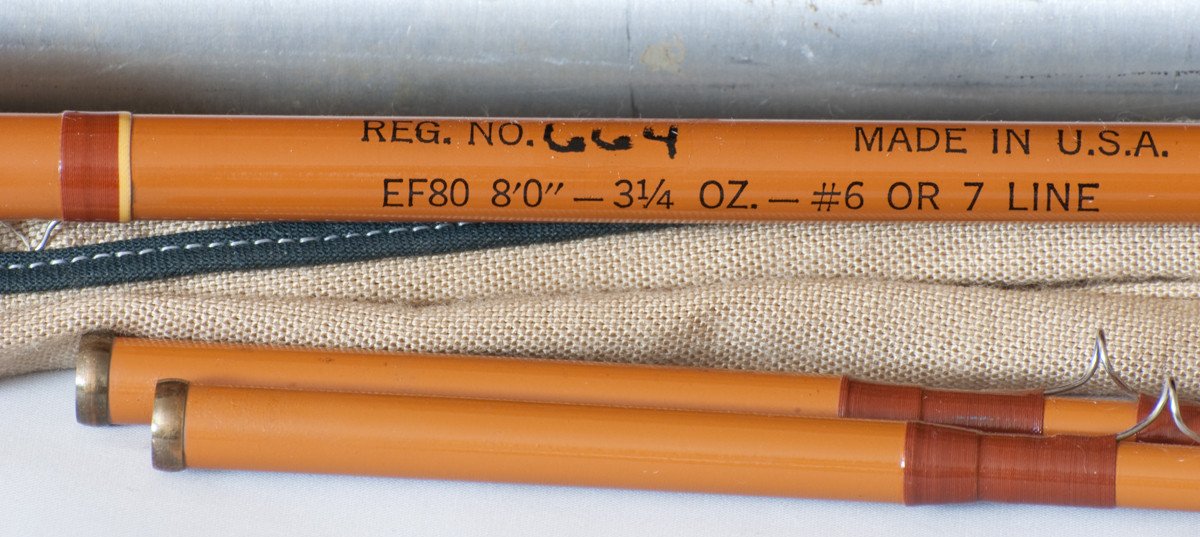 Phillipson 8' EF80 Registered Epoxite 3M glass rod