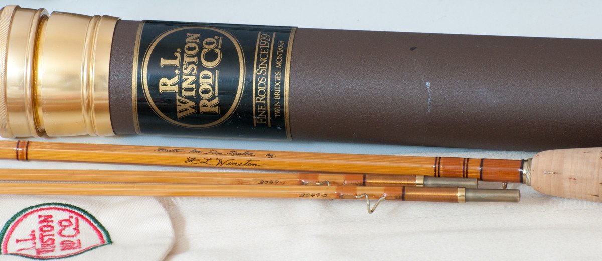 Winston Bamboo Rod 7'6 4wt 2/2 - Brackett