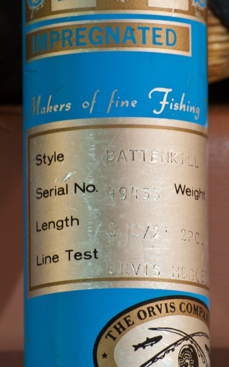 Orvis Battenkill 6'6 Bamboo Rod