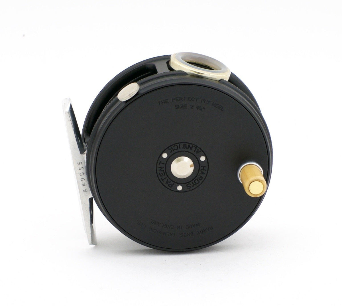 Hardy Perfect 2 7/8" Fly Reel - Black (2009 Reissue) 