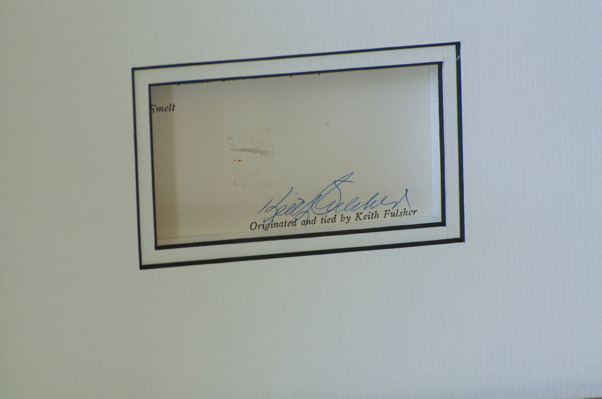 Fulsher, Keith - Framed Fly with Card 