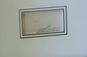 Fulsher, Keith - Framed Fly with Card 