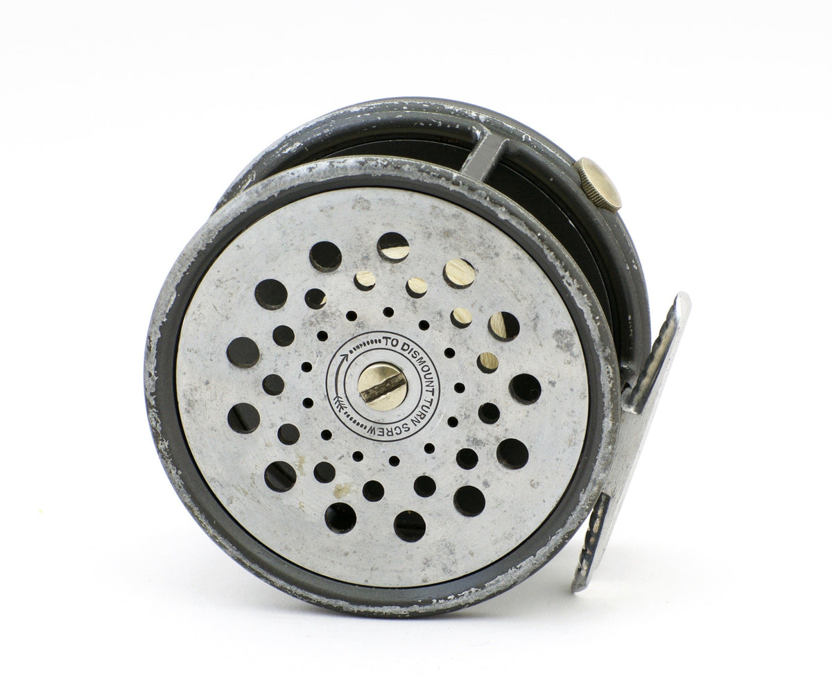 Hardy Perfect 3 3/4" Wide Drum Fly Reel and Spare Spool 