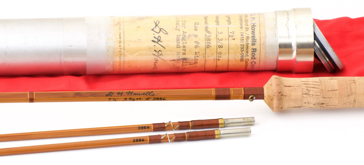 Howells, Gary -- 7'6 6wt Bamboo Rod