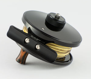 Abel No. 0 fly reel - black (mint)