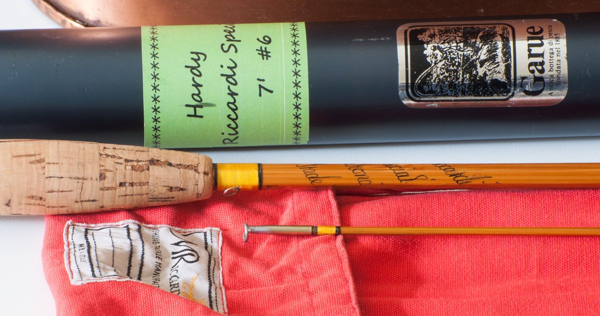 Hardy Bros. Riccardi Palakona Bamboo Rod 7' 6wt