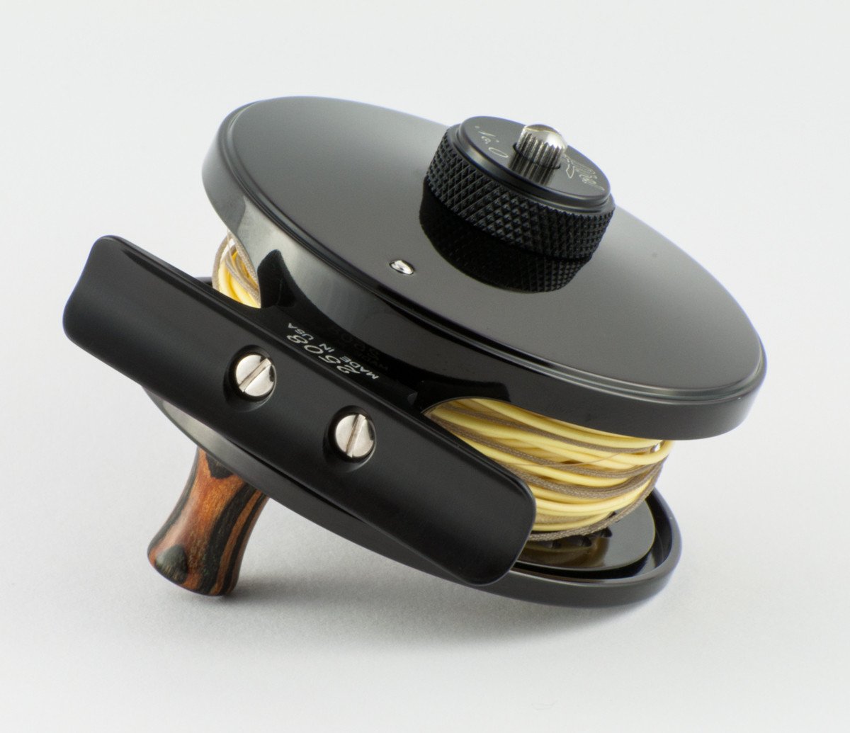 Abel No. 0 fly reel - black (mint)