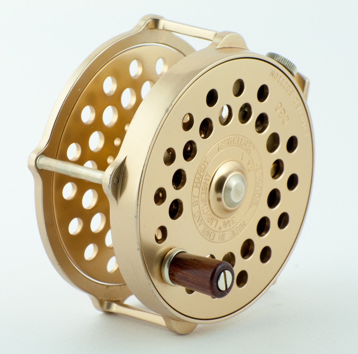 Hardy Bougle MKV Centenary Limited Edition 3 1/4" Fly Reel - Gold 