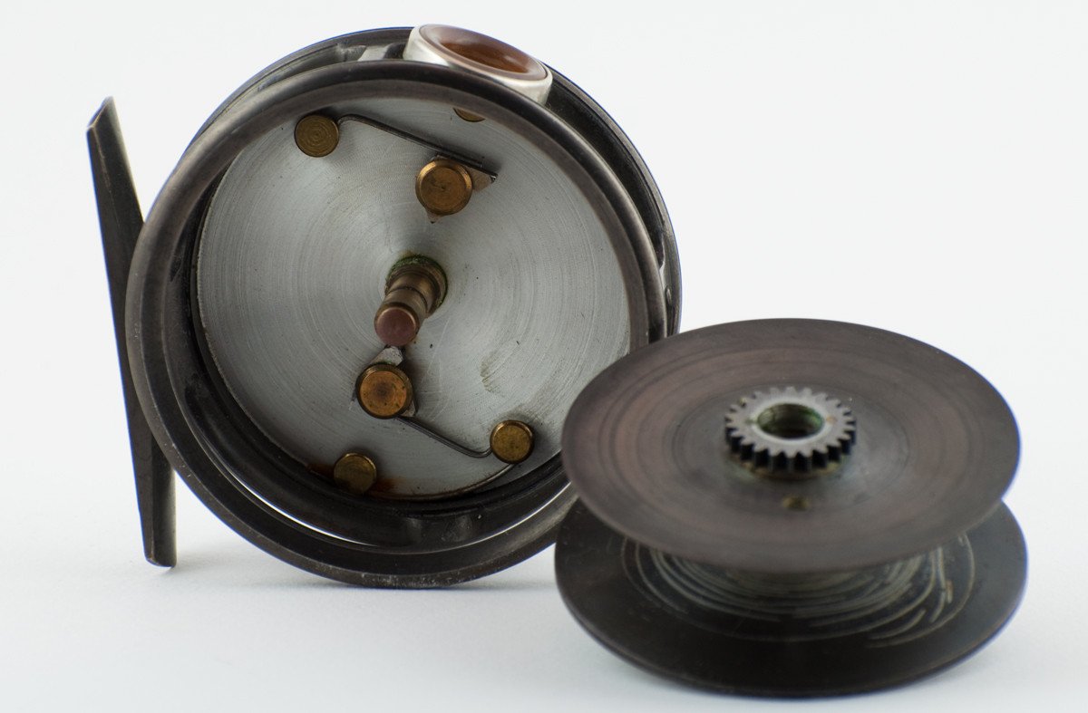 Horton Meek 54 fly reel with agate line guide