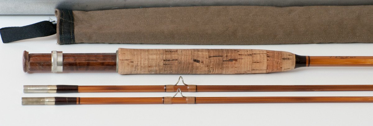 Hanson, Leon - 7'9 2/2 5wt Bamboo Rod 