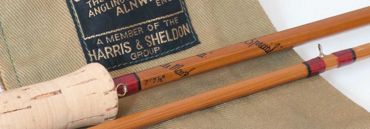 Hardy Bros. Continental Bamboo Rod 7' 7 1/2" 2/1 5wt 