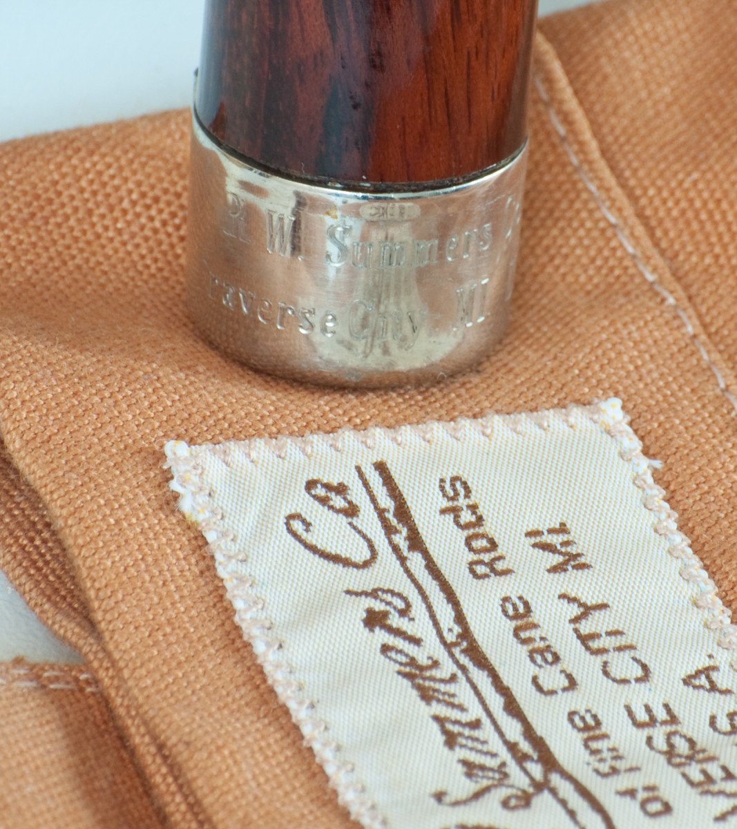 Bob Summers Model 275 Deluxe Bamboo Rod 7'6" 2/2 #4 - overall view