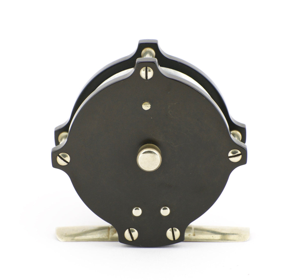 William Mills & Son Original "Fairy" Raised Pillar / Hard Rubber Fly Reel 