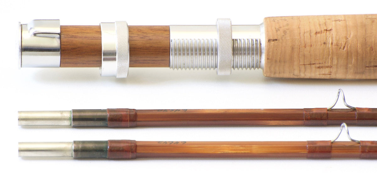 Orvis Wes Jordan 8'6 8wt Bamboo Rod with Leather Tube