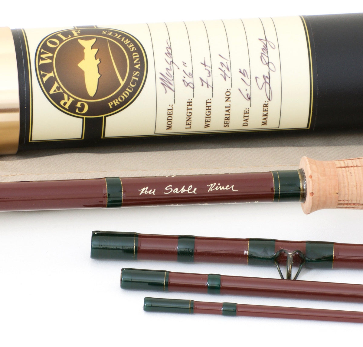 Morgan, Tom / Shane Gray - "Unity with the Universe" Fiberglass 8'6" 7wt 