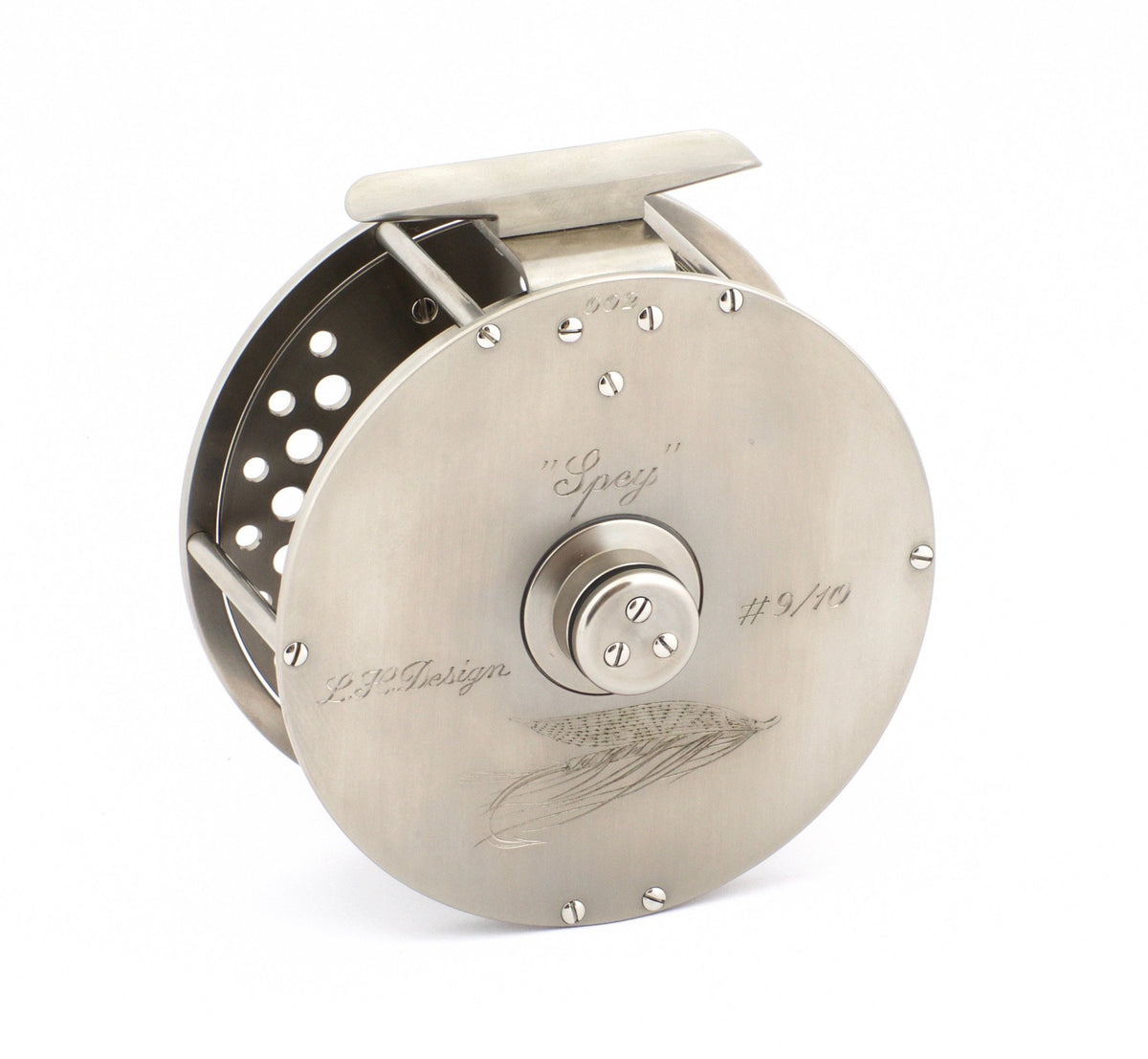 LH Design B-Series Spey 9/10 Titanium Fly Reel