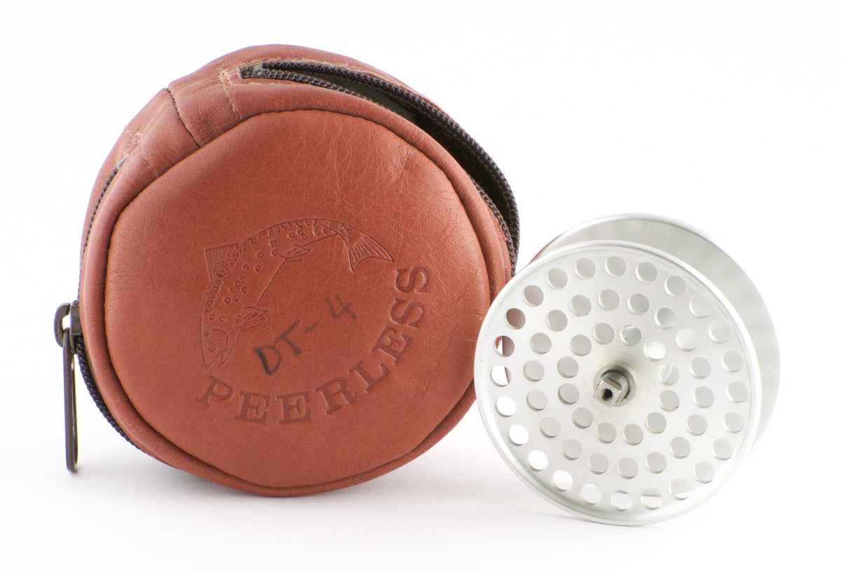 Peerless Model 1 1/2 fly reel and spare spool