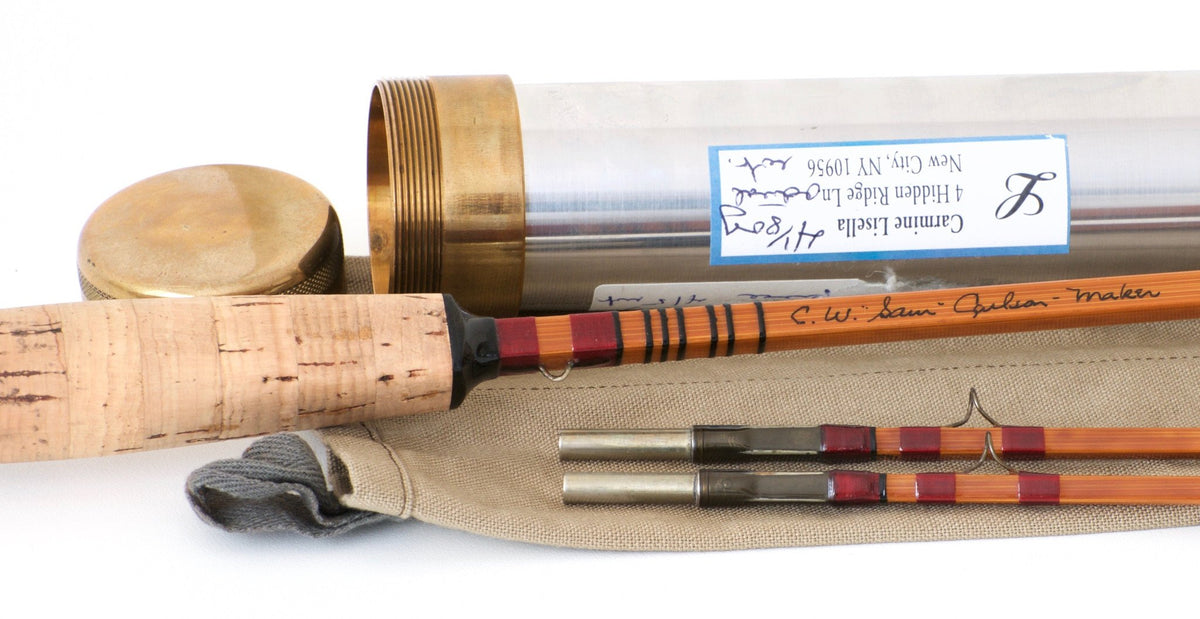 Carlson, Sam - Carlson Four 7'6 Quadrate Bamboo Rod 