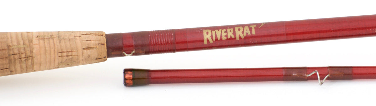 Cummings, Vince -- River Rat Model RR80 --  8' 2pc 6-7wt Fiberglass Fly Rod 