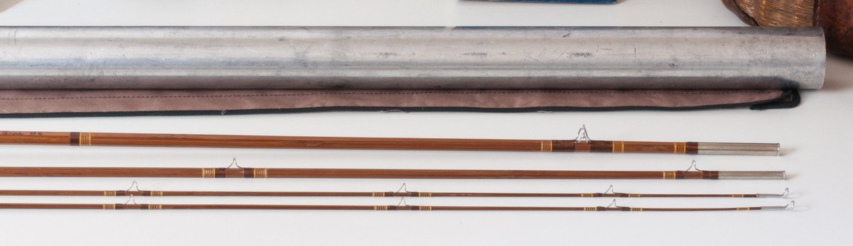 Phillipson / Abercrombie & Fitch "Firehole" Bamboo Rod 8'6 3/2 6wt 