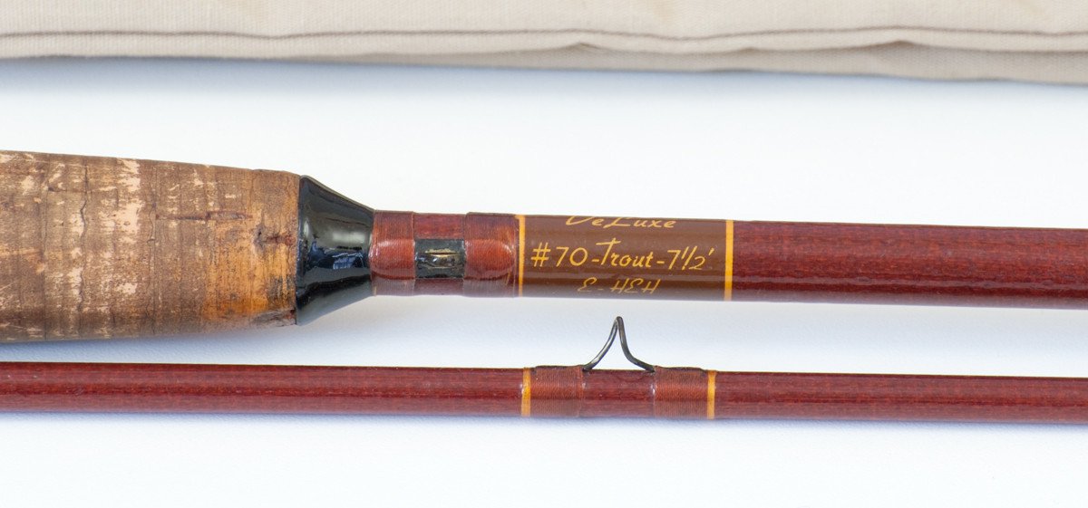 Heddon #70 Pal Deluxe 7'6 5wt Fiberglass Rod 