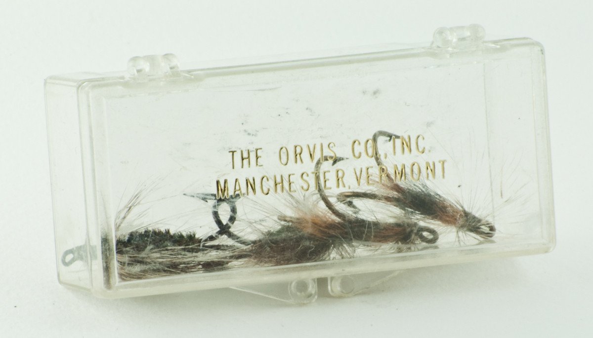 Lot of Orvis Flies and Fly Boxes 