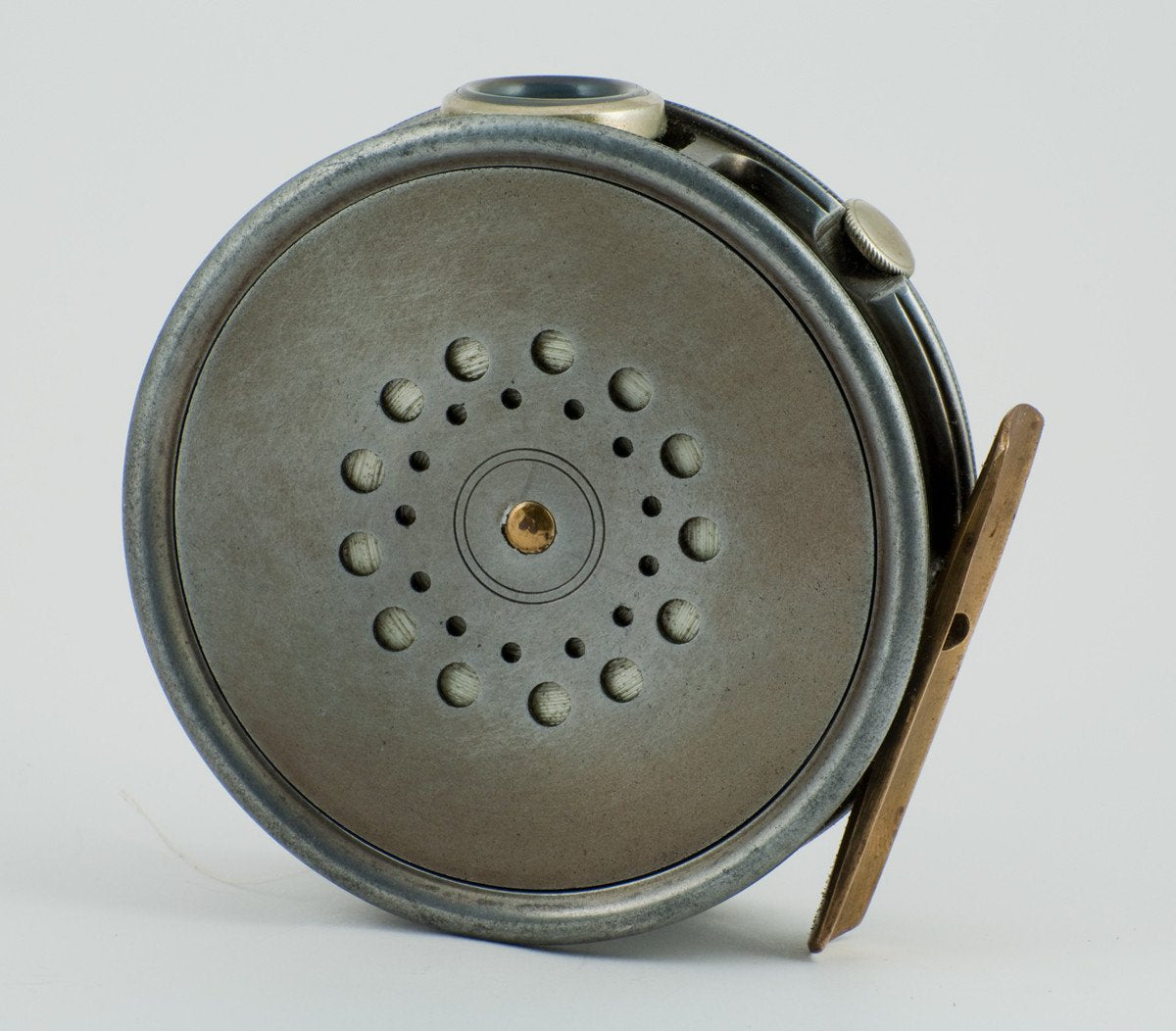 Hardy Perfect 3 5/8" Dup MKII Check - white handle 