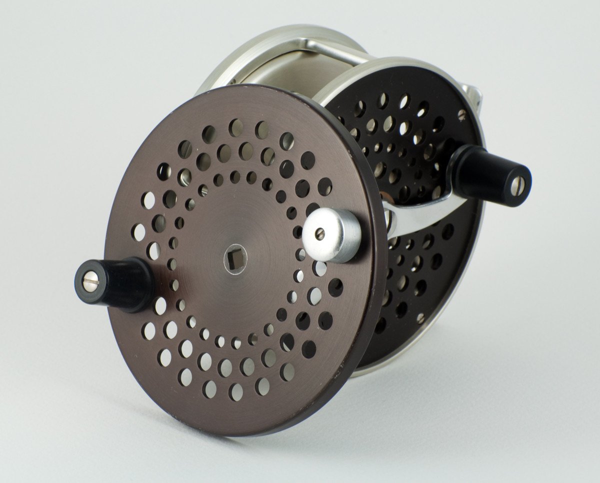 Bogdan Large Steelhead Fly Reel with Spare Palming Rim