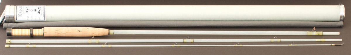 Kabuto 7'6 4wt 3 pc. Fiberglass Rod 