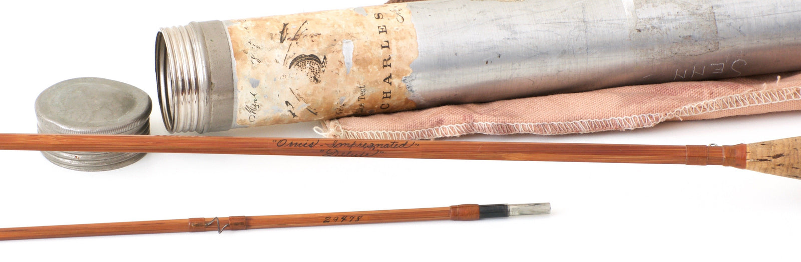 Orvis Deluxe 6'6 2/1 4-5wt Bamboo Rod