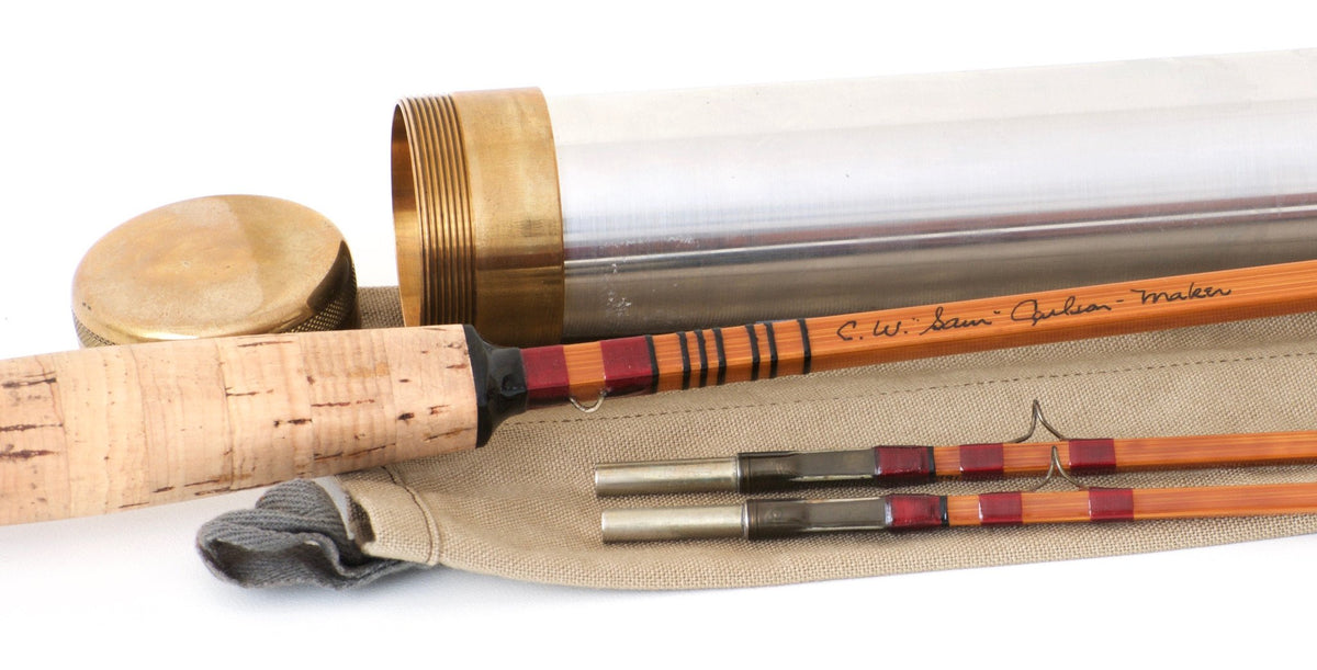 Carlson, Sam - Carlson Four 7'6 Quadrate Bamboo Rod 