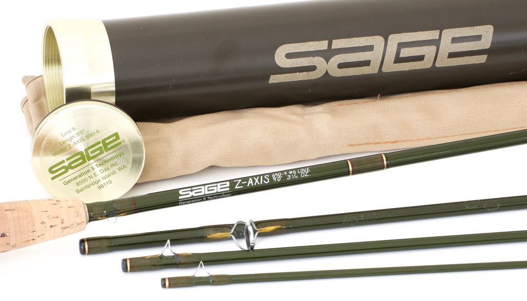 Sage Z-Axis 690-4 9' 6wt Fly Rod - Spinoza Rod Company
