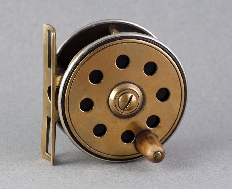 Jardine Patent Brass/Ebonite Fly Reel 2 1/2" 