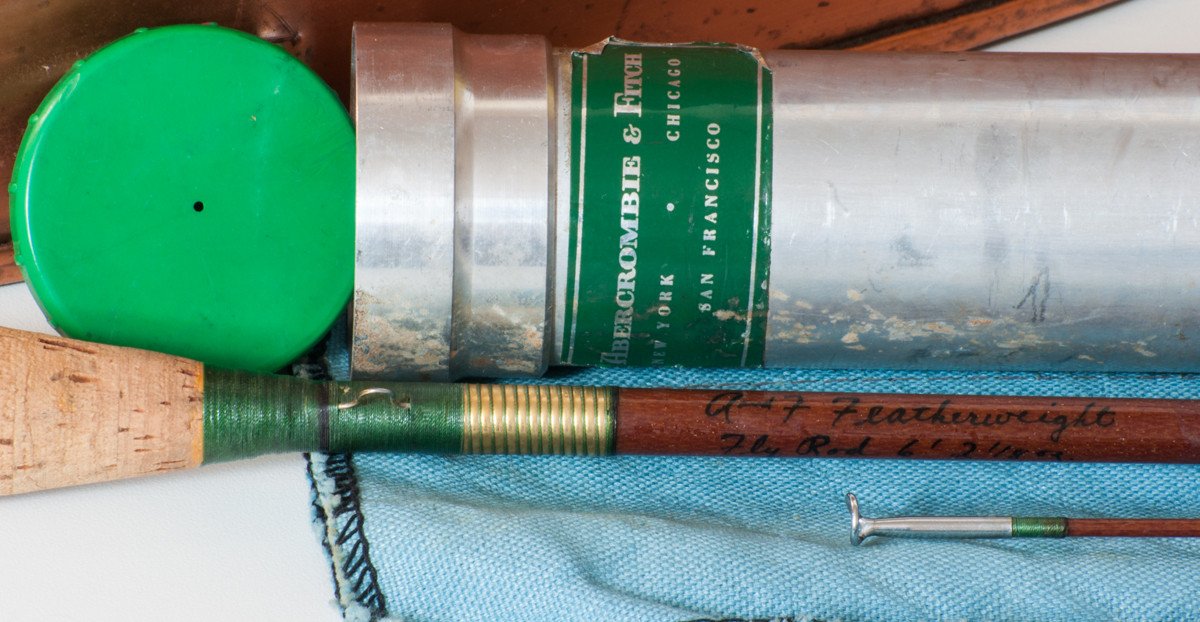 Abercrombie & Fitch "Featherweight" Fiberglass Rod 6'