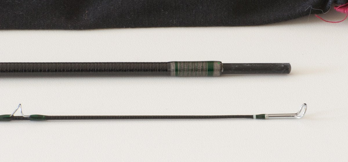 black bear fly fishing fiberglass pack rod Scott Fiberglass Fly Rod - Black Model F754