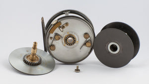 Hardy Perfect 3 1/2" wide drum fly reel - Harry & Elsie Darbee provenance! 
