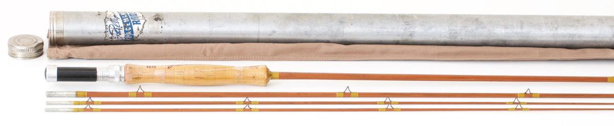 Phillipson Pacemaker Bamboo Rod 8' 3/2 5wt - handle grip and reel seat detail