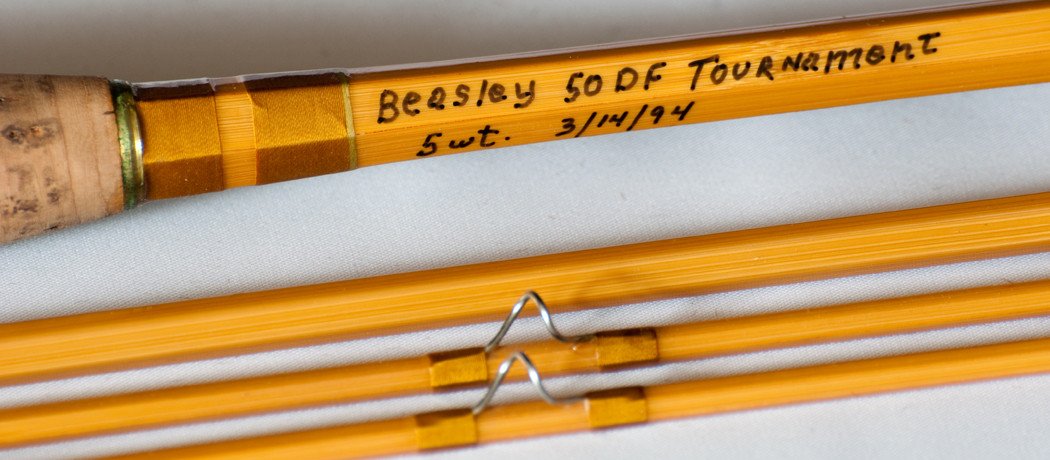 Beasley, Jim - Leonard 50DF 8'0 3/2 5wt Bamboo Rod