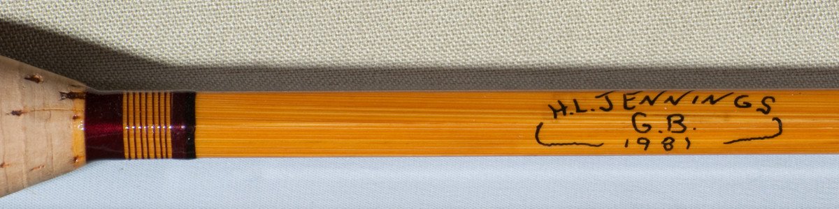 Jennings, Homer -- 8' 3/2 6wt Bamboo Rod 