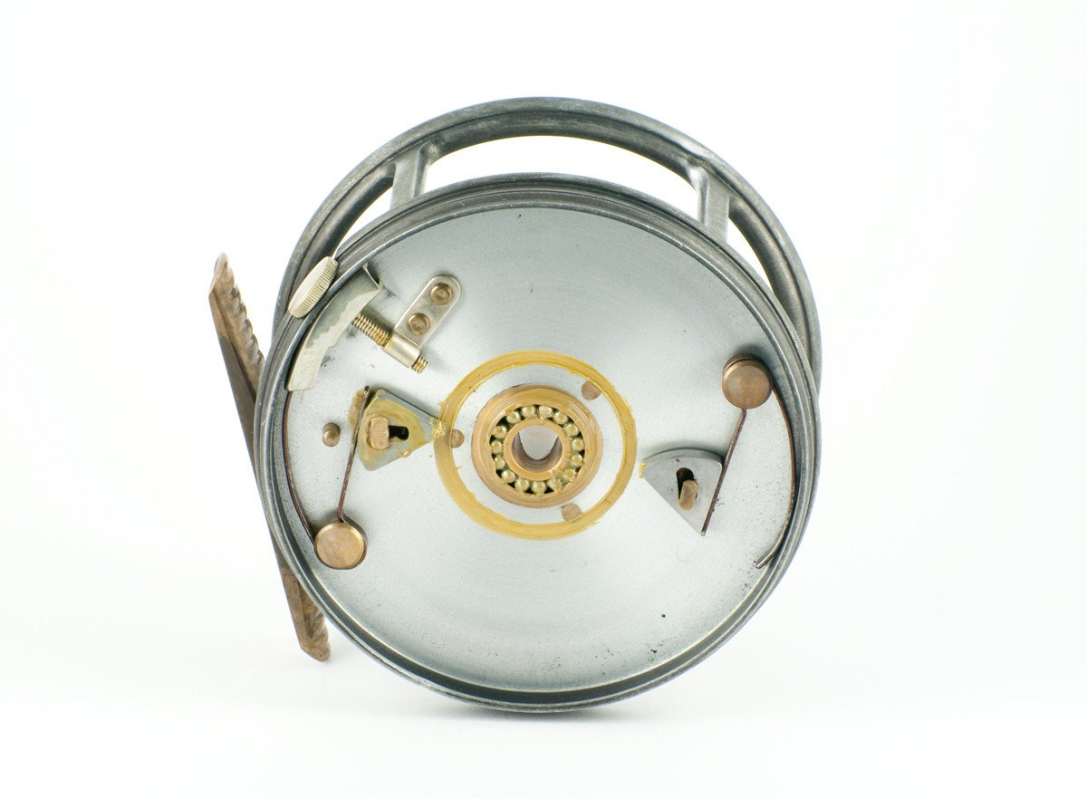 Hardy Perfect 4 1/4" wide drum fly reel - MKII check