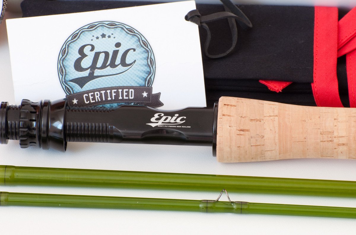 Swift Epic Fiberglass Rod - Model 476 Olive
