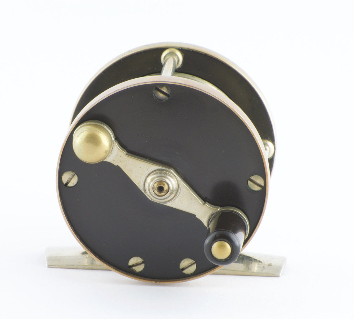 Julius Vom Hofe - Size 4 German Silver Fly Reel 