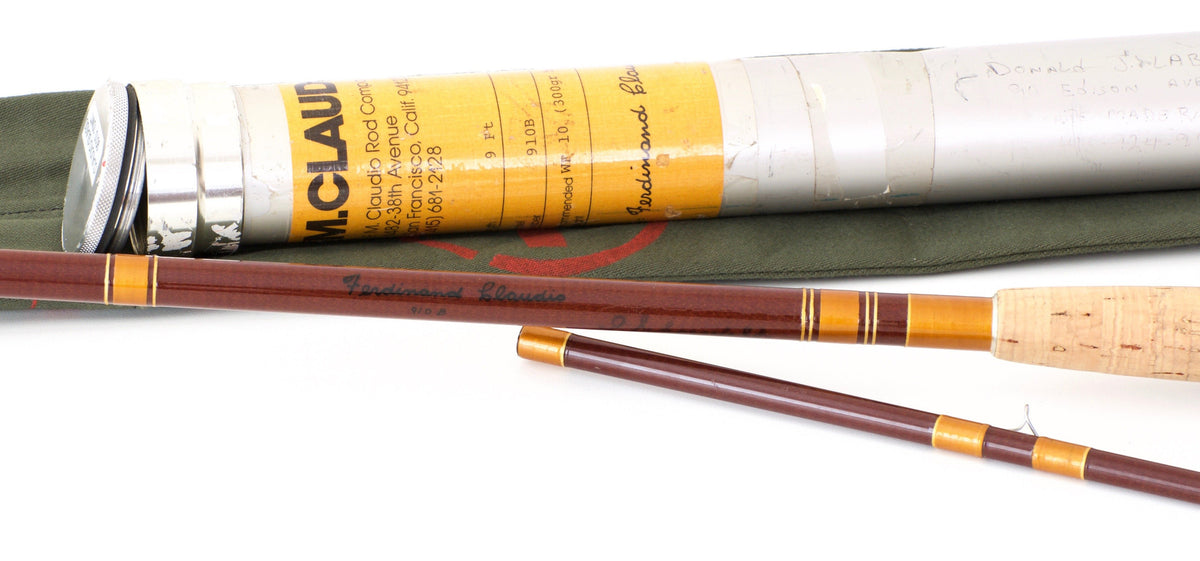 Claudio, Ferdinand -- 9' 10wt Fiberglass Fly Rod 